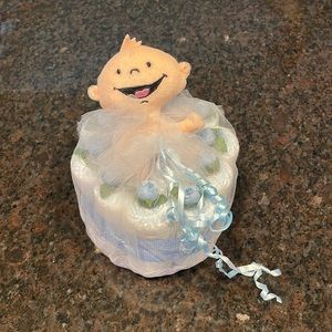 Big Dot of Happiness Single Layer Diaper cake Boy Theme